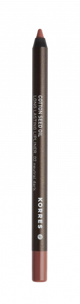 KORRES konturovací tužka na rty no.02 - odstín neutral dark