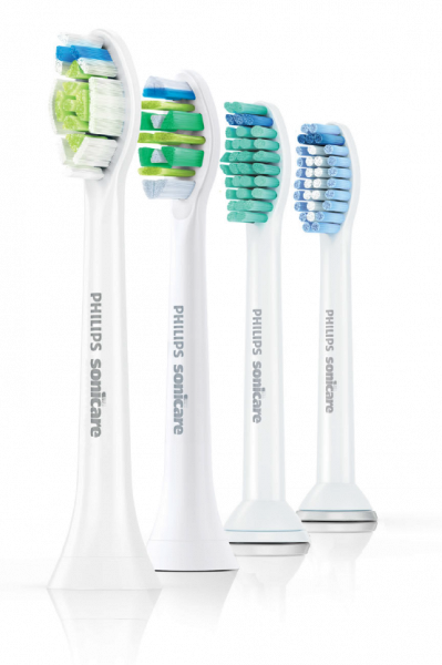 Philips Sonicare For Family HX6004/17, náhradní hlavice, 4 ks