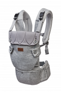 Najell Original nosítko pro miminka a batolata, 0-36 měsíců, šedé