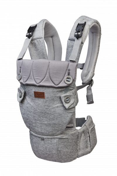 Najell Original nosítko pro miminka a batolata, 0-36 měsíců, šedé