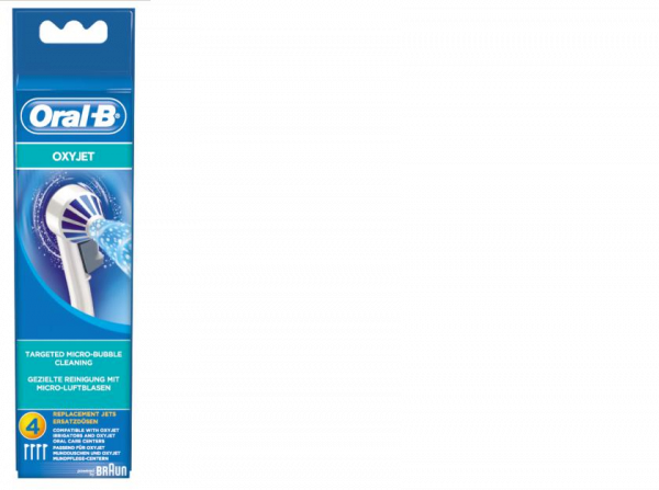 Oral-B náhradní trysky OXYJET ED 17-4, 4 ks