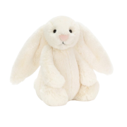 Jellycat stydlivý krémový králík střední