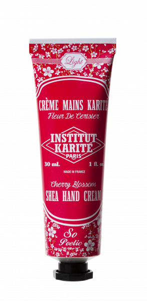 Institut Karité Cherry Blossom krém na ruce s vůní třešňového květu, 30 ml