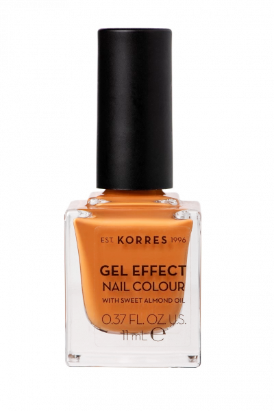 KORRES Gel Effect Nail Colour gelový lak na nehty, 92 Mustard, 11 ml