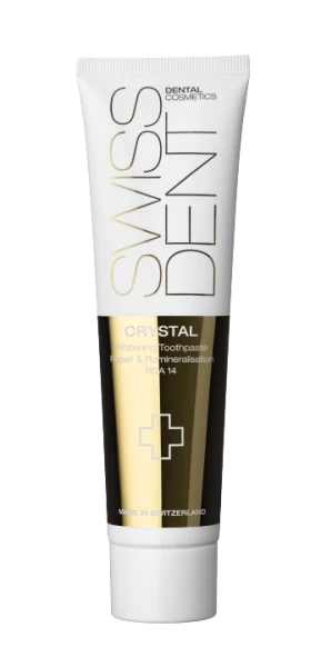 SWISSDENT CRYSTAL regenerační krém bez fluoridů, 100 ml