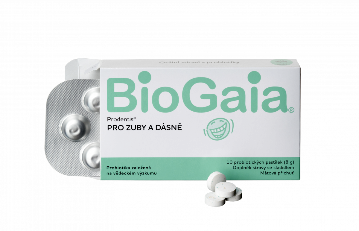BioGaia ProDentis orální probiotika, 10 tablet
