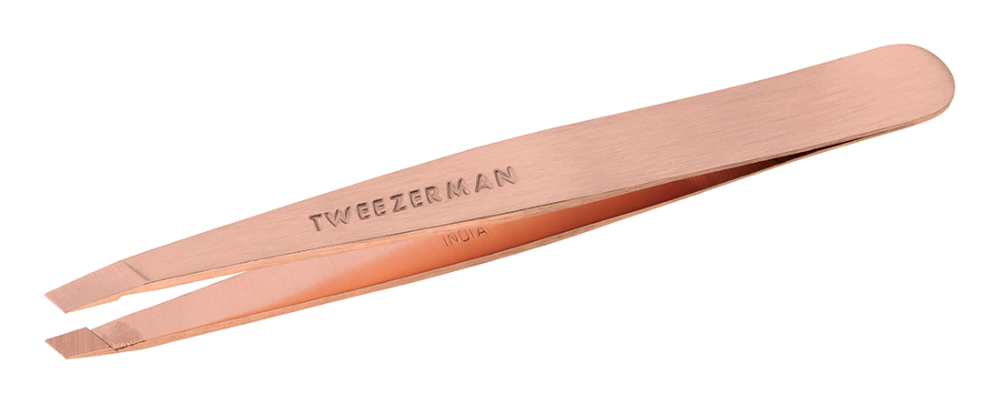 Tweezerman SLANT pinzeta Rose Gold