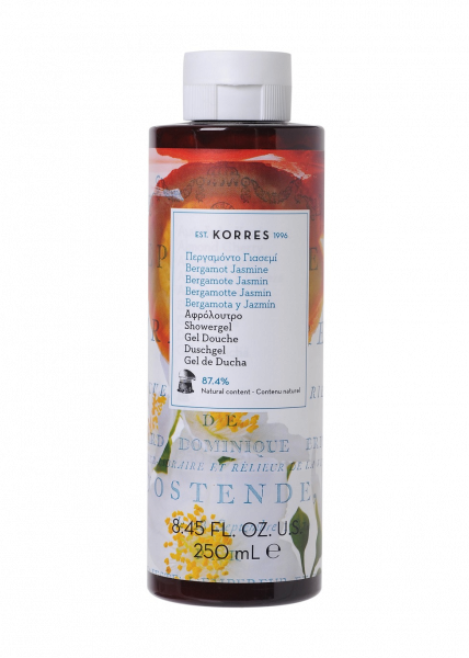 KORRES Shower Gel Bergamot Jasmine - sprchový gel s bergamotem a jasmínem, 250 ml