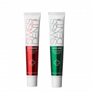 SWISSDENT EXTREME intenzivní bělicí pasta, 50 ml + SWISSDENT BIOCARE zubní pasta, 50 ml