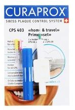 Curaprox UHS 403 prime set držák + 3 mezizubní kartáčky