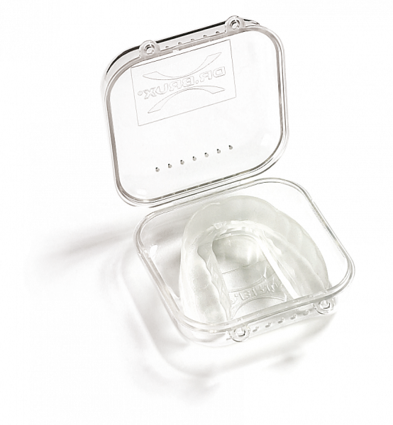 Dr. Brux Bite chránič proti skřípání zubů na noční použití, průhledný