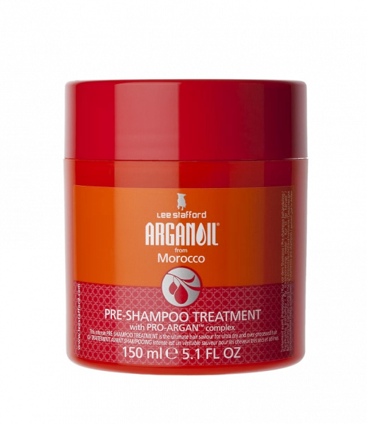 Lee Stafford Argan Oil Pre Shampoo Treatment, maska na vlasy před mytím s arganovým olejem, 150 ml