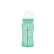 Everyday Baby skleněná láhev s brčkem 240 ml, Mint Green