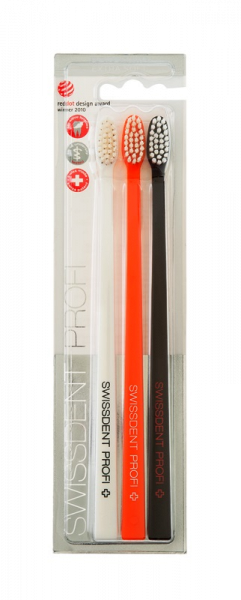 SWISSDENT GENTLE zubní kartáčky Extra Soft (2+1 zdarma), VERBIER