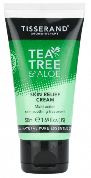 Tisserand Tea Tree & Aloe Vera pleťový krém, 50 ml