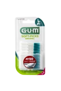 GUM Soft-Picks Large masážní mezizubní kartáčky s fluoridy, ISO 2, 50 ks