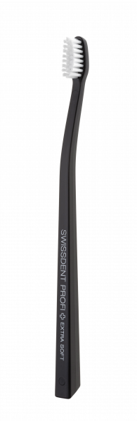 SWISSDENT GENTLE zubní kartáček, X-soft, černý