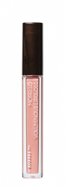 KORRES Morello Voluminous Lip Gloss - lesk na rty, 04 Honey Nude, 4 ml
