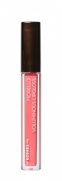 KORRES Morello Voluminous Lip Gloss - lesk na rty, 42 Peachy Coral, 4 ml