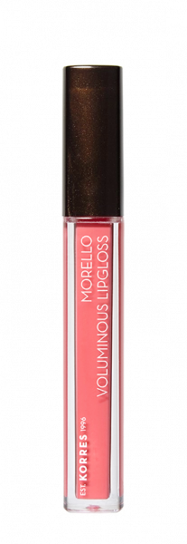 KORRES Morello Voluminous Lip Gloss - lesk na rty, 42 Peachy Coral, 4 ml