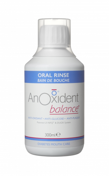 AnOxident balance ústní voda pro diabetiky, 300 ml