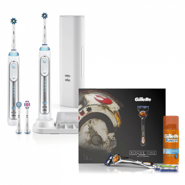 Oral-B Genius Series 8900 limitovaná edice + zdarma sada Gilette Rouge One StarWars 