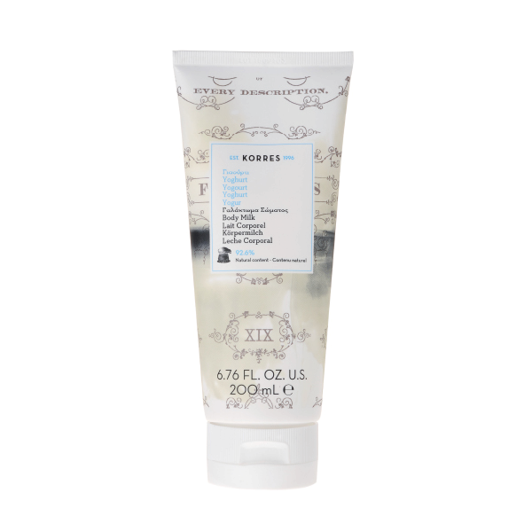 KORRES Body Milk Yoghurt - jogurtové tělové mléko, 200 ml