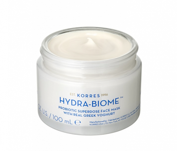 KORRES GREEK YOGHURT HYDRA-BIOME koncentrovaná probiotická pleťová maska, 100 ml
