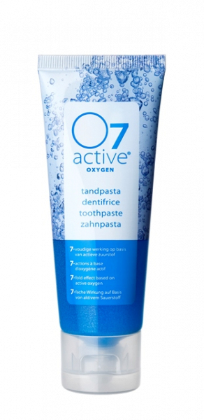 O7 Active gelová zubní pasta, 75 ml
