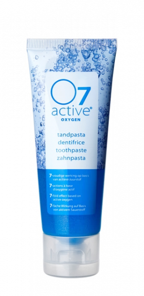 O7 Active gelová zubní pasta, 75 ml