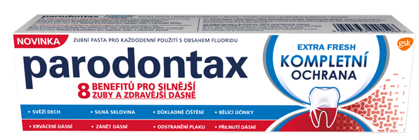 Parodontax Extra Fresh Kompletní ochrana zubní pasta, 75 ml