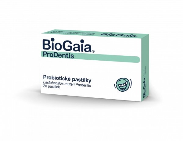 BioGaia ProDentis orální probiotikum, 20 tablet