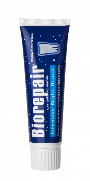 Biorepair® Intensive Night Repair zubní pasta - noční péče pro citlivé zuby, 75 ml