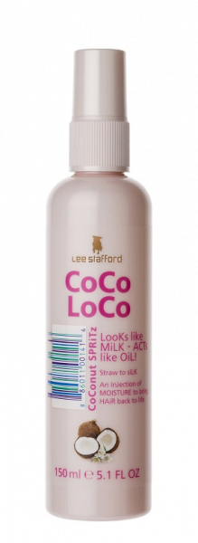 Lee Stafford CoCo LoCo Coconut Spritz, lehký olejový sprej na vlasy, 150 ml