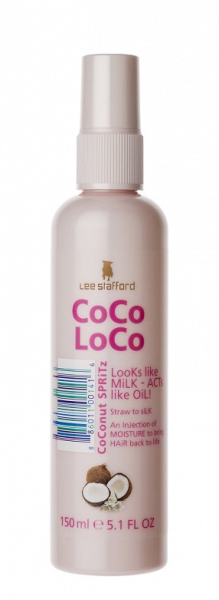 Lee Stafford CoCo LoCo Coconut Spritz, lehký olejový sprej na vlasy, 150 ml
