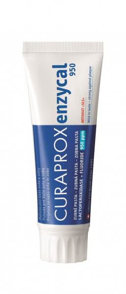 Curaprox Enzycal 950 zubní pasta, 75 ml