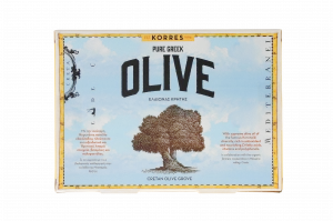 KORRES dárková sada péče o tělo PURE GREEK OLIVE - 5  mini tělových sprchových gelů a mlék, 40 ml