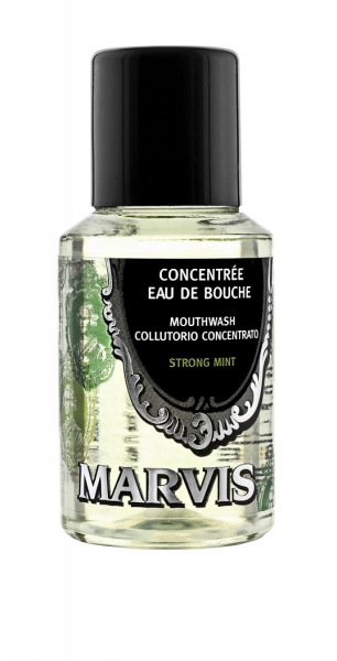 MARVIS Strong Mint ústní voda, cestovní balení, 30 ml