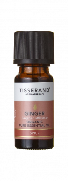 Tisserand Ginger Organic čistý esenciální olej ze zázvoru, 9 ml