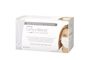 Medicom Safe Mask IIR chirurgická bílá ústenka, 50 ks