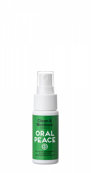 ORALPEACE Natural 100% přírodní ústní voda ve spreji, nasládlá mátová příchuť, 30 ml