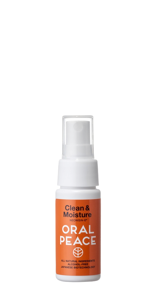 ORALPEACE Orange 100% přírodní ústní voda ve spreji, pomerančová příchuť, 30 ml