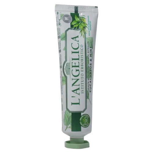 L'Angelica Eucalyptus Mint BIO zubní pasta, 75 ml