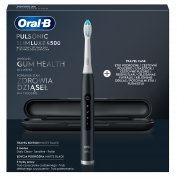 Oral-B Pulsonic Slim Luxe 4500 Matte Black Travel Edition