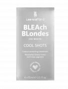 Lee Stafford Bleach Blondes Ice White Cool Shots - tónovací kúry, 4x 15 ml