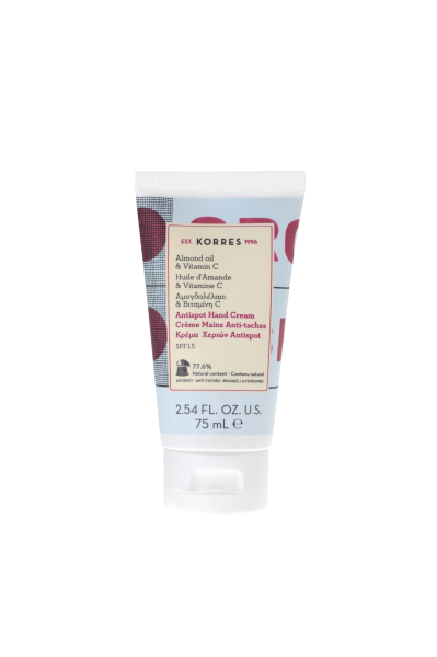 KORRES Hand Cream - krém na ruce proti pigmentovým skvrnám s vitamínem C a SPF15, 75 ml
