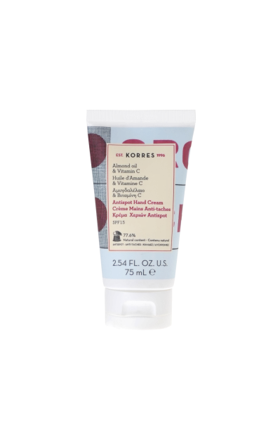 KORRES Hand Cream - krém na ruce proti pigmentovým skvrnám s vitamínem C a SPF15, 75 ml