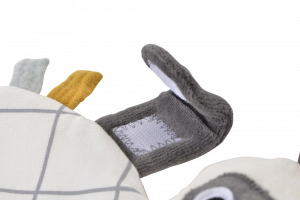 Kikadu muchláček panda s poutkem na dudlík