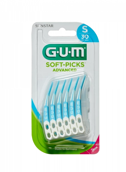 GUM Soft-Picks Advanced SMALL masážní mezizubní kartáčky, 30 ks