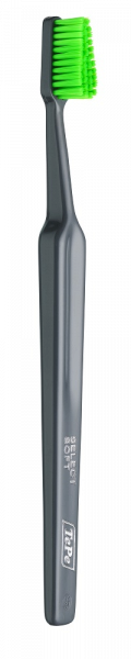 TePe Select Colour soft, zubní kartáček se zelenými vlákny